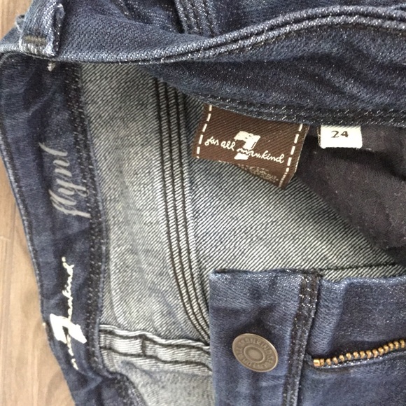 7 for all mankind flint jeans size 24 - Picture 5 of 8